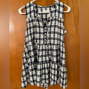 Anthropologie Navy Tank - Size XS
